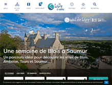Tablet Screenshot of loireavelo.fr
