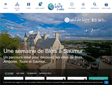 Tablet Screenshot of m.loireavelo.fr